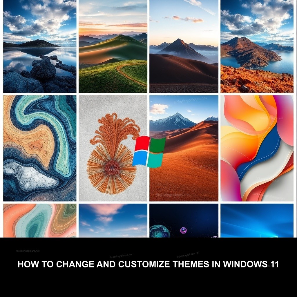 How to Change and Customize Themes in Windows 11