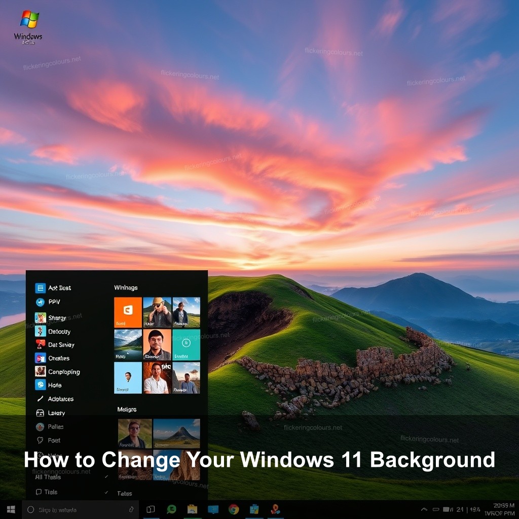 How to Change Your Windows 11 Background