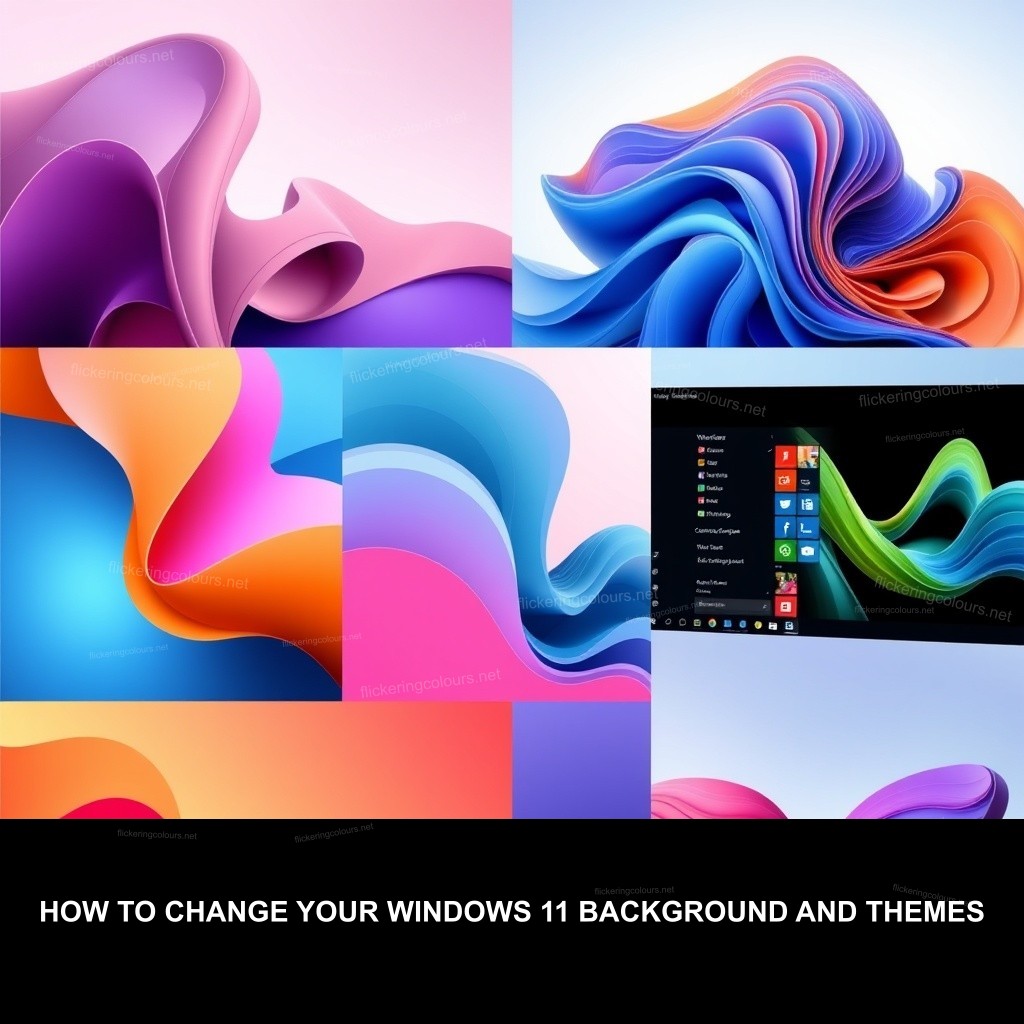 How to Change Your Windows 11 Background and Themes